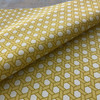 Shoji in Canary | Outdoor Printed Fabric | Yellow / Off White Lattice | Waverly | 54" Wide | By the Yard