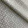 In the Frame in Silver | Home Decor Fabric | Grey / Off White | P/Kaufmann | Medium Weight | 45" Wide | By the Yard