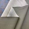 Olive Green | Faux Leather Vinyl Upholstery Fabric | Medium Pebbled Grain | Thin and Flexible | 54" Wide | By the Yard
