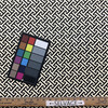 Cross Section in Blackbird | Outdoor Home Decor Fabric | Black / Off White | 54" Wide | By the Yard