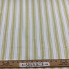 Herringbone Stripes in Light Green and White | Drapery Fabric | Medium Weight | 54" Wide | By the Yard