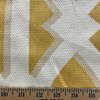 Elton in Yolk | Home Decor Fabric | Yellow / White Lattice | P/Kaufmann | Drapery | 54" Wide | By the Yard