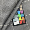 Ballenger in Grey / White | Upholstery Fabric | Windowpane Plaid | Large Scale | Heavyweight | 54" Wide | By the Yard