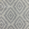 Fenmore in Steel | Jacquard Upholstery Fabric | Ikat Diamond in Grey | Medium Weight | 54" Wide | By the Yard