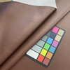 Trivento in Chocolate |   Reddish Brown Matte Texture  Faux Leather Upholstery Vinyl Fabric | Midweight | Soft Indoor Furniture  | P Kaufman | 54" Wide | Sold BTY