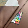 Trivento in Chocolate |   Reddish Brown Matte Texture  Faux Leather Upholstery Vinyl Fabric | Midweight | Soft Indoor Furniture  | P Kaufman | 54" Wide | Sold BTY