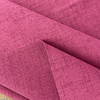 Caswell in Azalea|  Berry Pink Linen Texture  Brushed Twill  Upholstery Fabric | 100 % Polyester | Medium Weight | 54 " Wide | Sold BTY