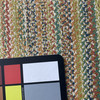 Zaire in Palmetto | Jacquard Upholstery Fabric | Multicolored Striping | Medium to Heavy Weight | 100% Polyester | 54" Wide | By the Yard