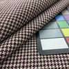 Finley in Crimson | Upholstery Fabric | Houndstooth in Red / White | Medium to Heavy Weight | 80% Poly 20% Acrylic | 54" Wide | By the Yard