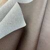 Pinnacle in Walnut Brown | Faux Leather Upholstery Vinyl Fabric | Light Pebbled Grain | Workable | 54" Wide | By the Yard