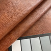 Mambo in Pecan | Faux Leather Upholstery Vinyl Fabric | Heavy Grain | Mottled Brown | Felt-Backed | Heavyweight | 54" Wide | By the Yard