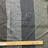 Extra Wide Stripes in Greenish / Black / Grey  | Drapery / Light Upholstery | Medium Weight | 54" Wide | By the Yard