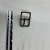 3/4" Buckle | Metal | Antique Brass | For Bags / Belts / Strapping