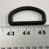 2" D-Ring | Black | Plastic Hardware | Use for Bags / Strapping / Webbing