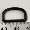 1.5" D-Ring | Black | Plastic Hardware | Use for Bags / Straps / Webbing