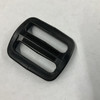 1.5" Adjuster Slide | Black | Plastic Hardware | Use for Bags / Strapping / Webbing