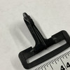 2 Inch Swivel Snap Hook | Black | Plastic Hardware | Use for Bags / Straps / Webbing