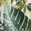 Panama in Tropical  | Green, Olive, Cram Tropical  Foliage  Allover Printed Duck Home Decor Fabric | Drapery |  Vilber | 100% Cotton |  54" Wide | Sold BTY