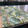 Panama in Tropical  | Green, Olive, Cram Tropical  Foliage  Allover Printed Duck Home Decor Fabric | Drapery |  Vilber | 100% Cotton |  54" Wide | Sold BTY