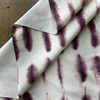 Shibori in Plum | Home Decor Fabric | Abstract Mudcloth | Medium Weight | Vilber TayDay 2692 | 100% Cotton | 54" Wide | By the Yard