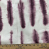 Shibori in Plum | Home Decor Fabric | Abstract Mudcloth | Medium Weight | Vilber TayDay 2692 | 100% Cotton | 54" Wide | By the Yard