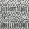 Diamond Mosaic in Grey  |  Shades of Gray Mosaic Stripe Printed Duck Home Decor Fabric | Drapery |  100% Cotton |  54" Wide | Sold BTY (Same as Jay0424-212)