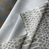 Watercolor Snake Print in Grey / White | Home Decor Fabric | Vilber | Medium Weight | 100% Cotton | 54" Wide | By the Yard (Same as Jay0422-117)