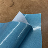 SKY BLUE High Gloss Glitter + Sparkle Vinyl Upholstery Fabric By The Yard 54"W 1