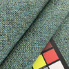 Archer in Teal | Upholstery Fabric  | Textured Weave | Navy / Teal / Yellow | 100% Polyester | Heavy Weight  | 54" Wide | Sold BTY