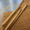 Northwest in Harvest | Chenille Upholstery Fabric | Striped Texture in Golden Brown | Medium to Heavy Weight | 54" Wide | By the Yard