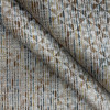 Mascarade in Carnival | Rust, Slate Blue , Natural Pinwheel Woven Upholstery Fabric |  Medium weight | Golding |  54" Wide | Sold BTY