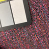 Variegated Weave in Pink / Blue / Orange | Upholstery Fabric | 100% Polyester | Medium Weight | 54 " Wide | Sold BTY