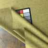 Caswell in Moss |  Warm Spring Green  Linen Texture  Brushed Twill  Upholstery Fabric | 100 % Polyester | Medium Weight | 54 " Wide | Sold BTY