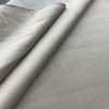 Silky Velvet in Bone Off-White | Upholstery Fabric | Heavy Weight | Felt-Backed | 54" Wide | By the Yard