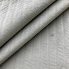 Swift Plush in Fog | Velvet Upholstery Fabric | Pre Quilted Stripes in Grey | Heavy Weight | 54" Wide | By the Yard