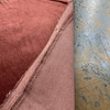 Velvet in Burgundy Red | Upholstery Fabric | Heavy Weight | Ultra Durable | 54" Wide | By the Yard
