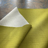 Slub Weave in Citron Green | Upholstery Fabric | Heavyweight | Linen Like | 54" Wide | By the Yard