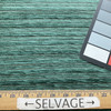 Galton in Peacock | Chenille Upholstery Fabric | Stripes in Green / Brown | Heavy Weight | 54" Wide | By the Yard