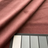 Solid Burgundy Velvet | Upholstery Fabric  | Soft and Plush | Heavyweight | 54" Wide | By the Yard