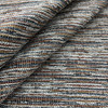 Rags to Riches in Adobe | Upholstery Fabric | Variegated Striation in Grey / Burnt Orange / Gold / White | Heavyweight | 54" Wide | By the Yard