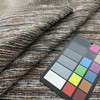 Rags to Riches in Adobe | Upholstery Fabric | Variegated Striation in Grey / Burnt Orange / Gold / White | Heavyweight | 54" Wide | By the Yard