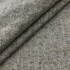 Lillian in Cobblestone | Upholstery Fabric | Basketweave in Brown / Black / White | Heavyweight | 54" Wide | By the Yard