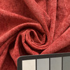 Aiken in Sienna | Chenille Upholstery Fabric | Solid Apple Red | Heavy Weight | 100% Polyester | 54" Wide | By the Yard