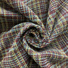 Wintour in Multi | Chenille Upholstery Fabric | Basketweave in Plum / Blue / Green | Heavyweight | 54" Wide | By the Yard