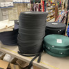 1 Inch Black Polyester Webbing / binding / Bag Strap | By The Yard
