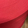 1 Inch Red Extra Heavyweight Cotton Webbing | Cotton Bag Strap  | By The Yard