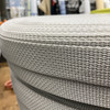 1 Inch Grey Polyester Webbing / Binding / Bag Strap | By The Yard