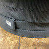 1 Inch Black HEAVY Polyester Webbing / binding / Bag Strap | By The Yard