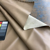 Churchill Downs in Cappuccino | Faux Leather Upholstery Vinyl Fabric | Cool Brown | Suede Backed | Extra Heavy | Kaufmann | 54" Wide | Sold BTY.