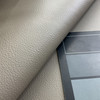 Connect in Pumice | Faux Leather Upholstery Vinyl Fabric | Light Grain | Matte Taupe | Heavyweight | 54" Wide | By the Yard